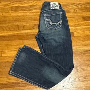 Big Star Hazel Curvy  Boot Cut Jeans size 26